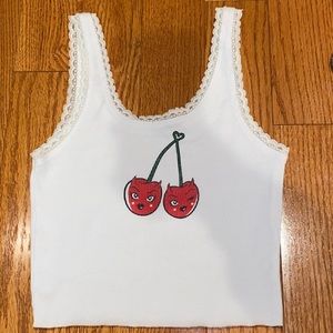 Pacsun Cherry tank top